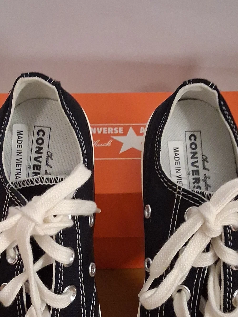 Converse Kids Low Top Sneakers - Black and White